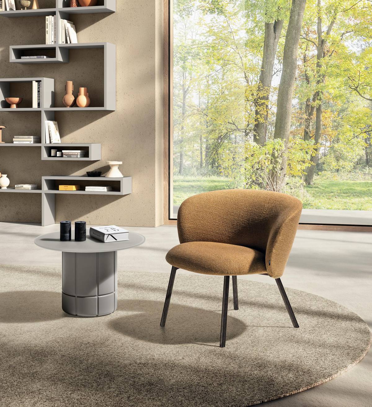 fauteuil en tissu pour le salon | Fauteuil Colombina | LAGO fauteuil en tissu pour le salon | Fauteuil Colombina | LAGO