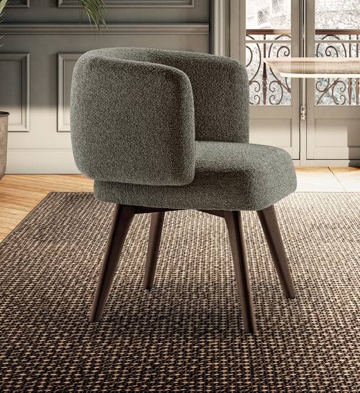 ergonomic upholstered fabric chair | Zeppelin Chair | LAGO ergonomic upholstered fabric chair | Zeppelin Chair | LAGO