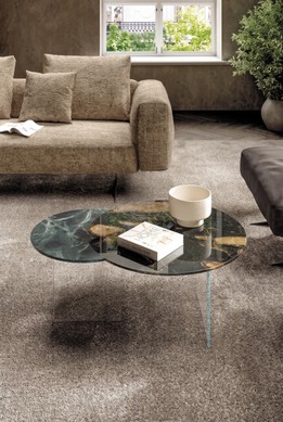 glass coffee table with elegant finish | Blendie Coffee Table | LAGO