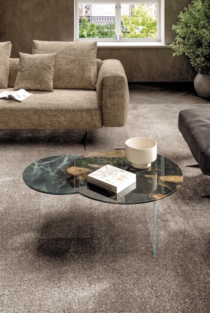 glass coffee table with elegant finish | Blendie Coffee Table | LAGO