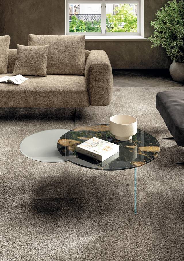 glass coffee table with elegant finish | Blendie Coffee Table | LAGO