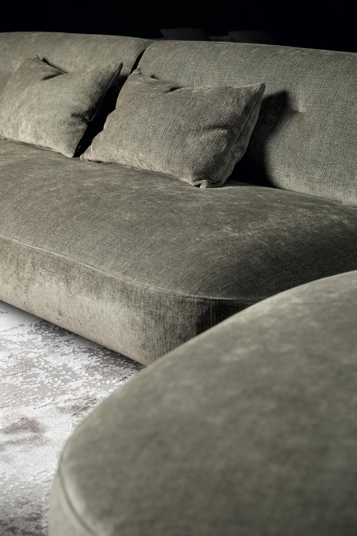 soft upholstered sofa | Sand Sofa | LAGO