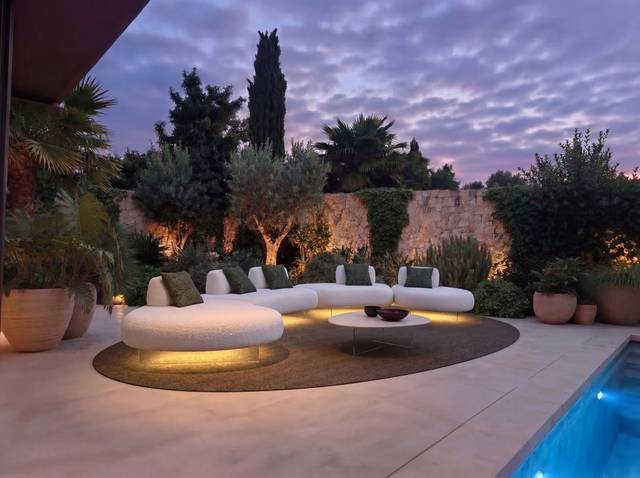 OUTDOOR_Divano Air Stone_Night OUTDOOR_Divano Air Stone_Night