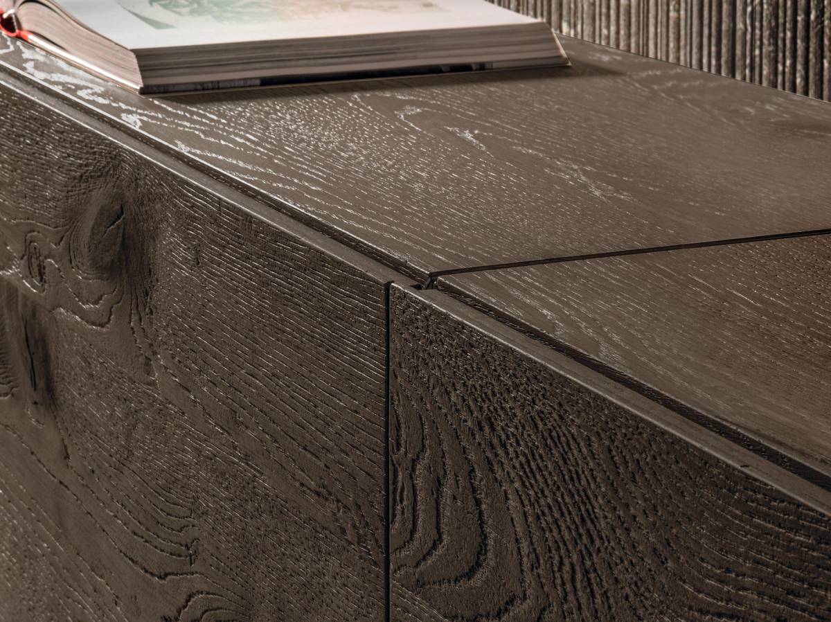détail de mur équipé en bois de chêne | Paroi Amenagèe 36e8 | LAGO détail de mur équipé en bois de chêne | Paroi Amenagèe 36e8 | LAGO