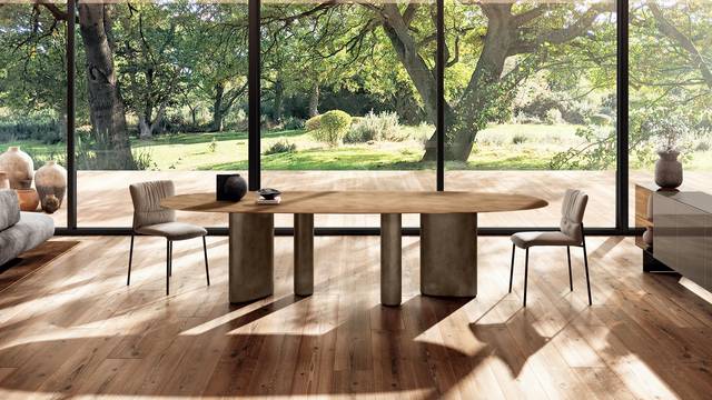 modern glass dining table | Hoa Table | LAGO modern glass dining table | Hoa Table | LAGO