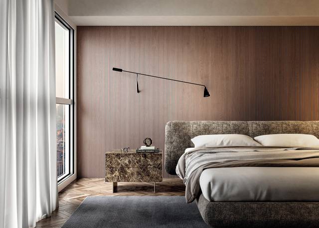 freestanding bedroom nightstand | Materia Bedside Table | LAGO