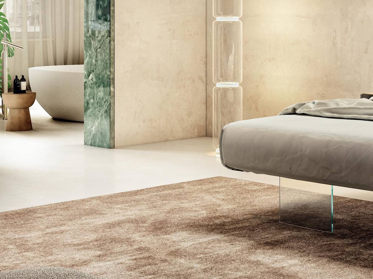 lit suspendu avec tête de lit en bois et tables de chevet intégrées | Lit Air | LAGO lit suspendu avec tête de lit en bois et tables de chevet intégrées | Lit Air | LAGO