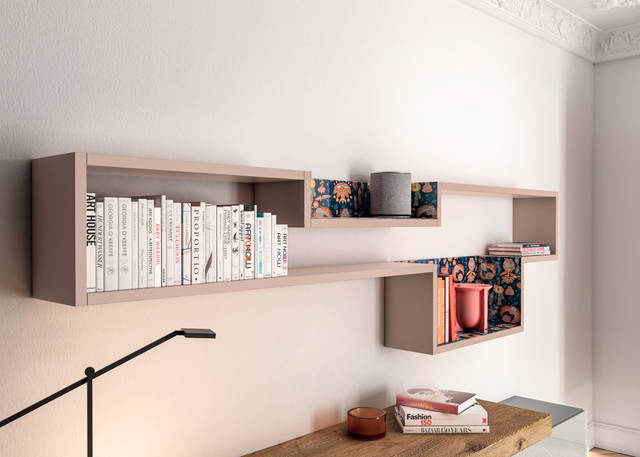 wall-mounted bookcase for children’s bedroom | Kids&Youg | LAGO