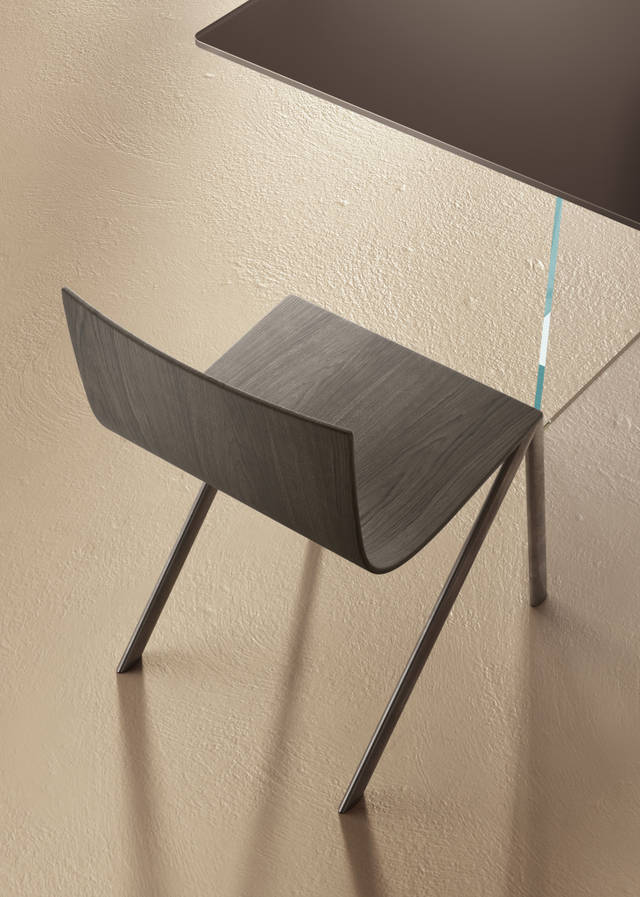 chaise design en bois | Chaise Mezz'aria | LAGO