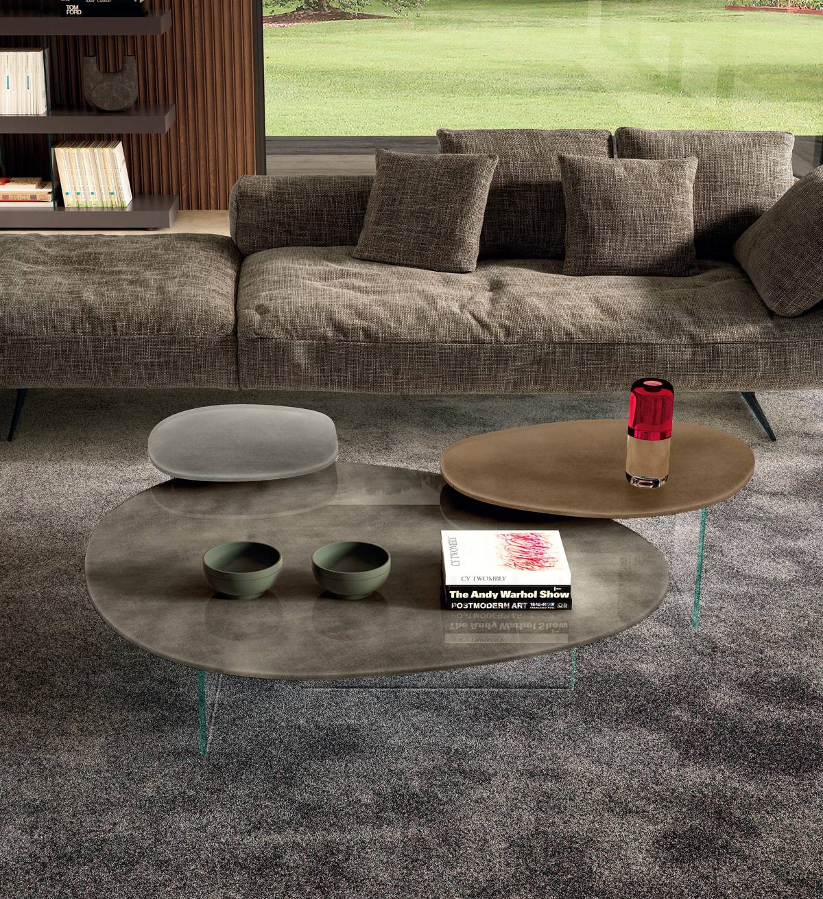 table basse en verre | Table Basse Pleasure | LAGO table basse en verre | Table Basse Pleasure | LAGO