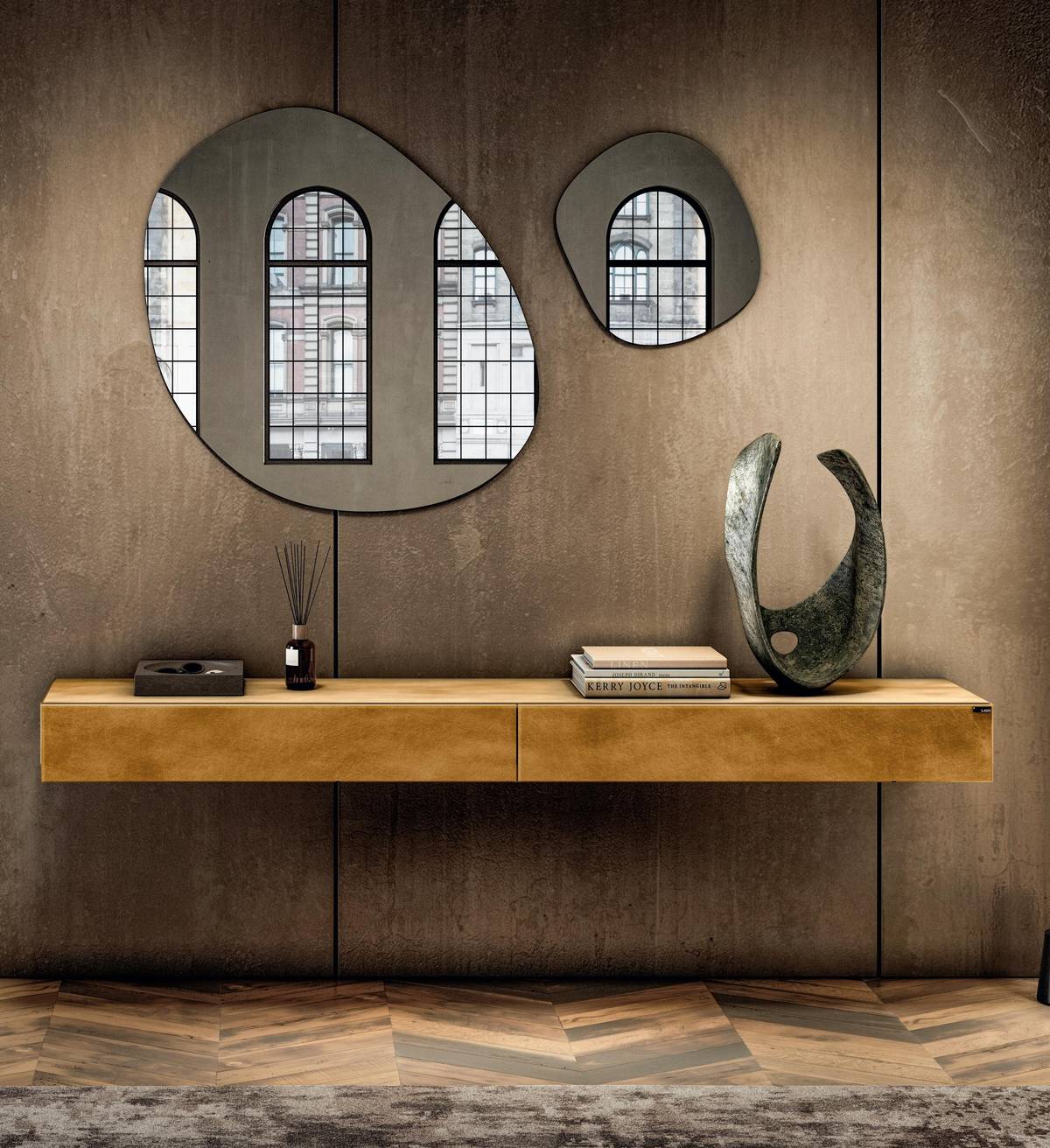 designer entrance console table | Materia Console | LAGO designer entrance console table | Materia Console | LAGO