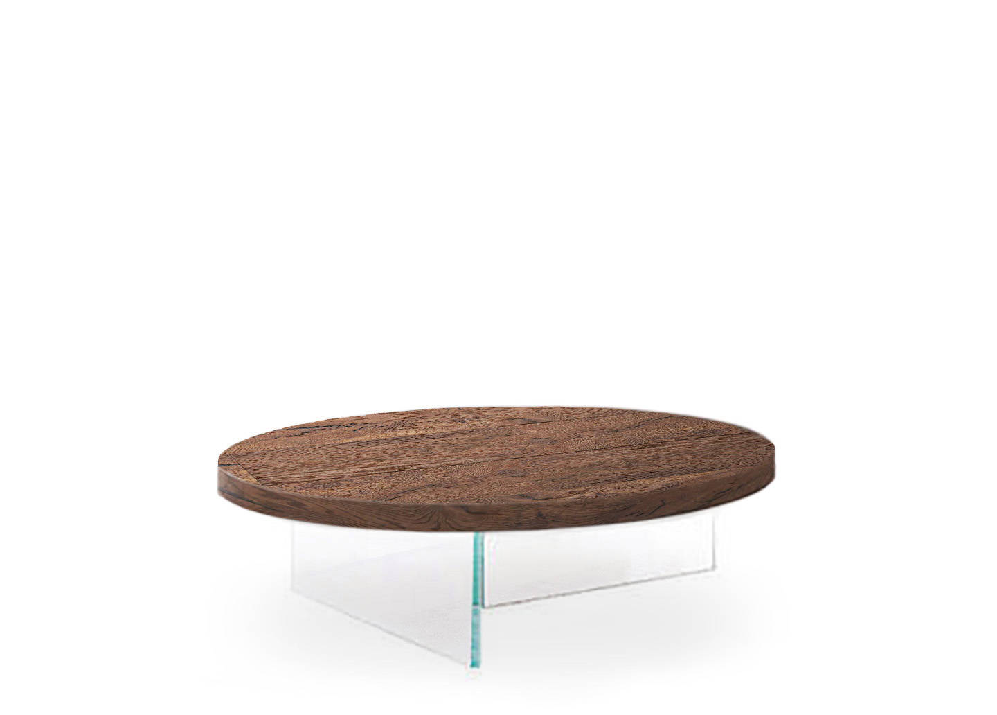 Air Wildwood Round coffee table 1970 | LAGO Air Wildwood Round coffee table 1970 | LAGO