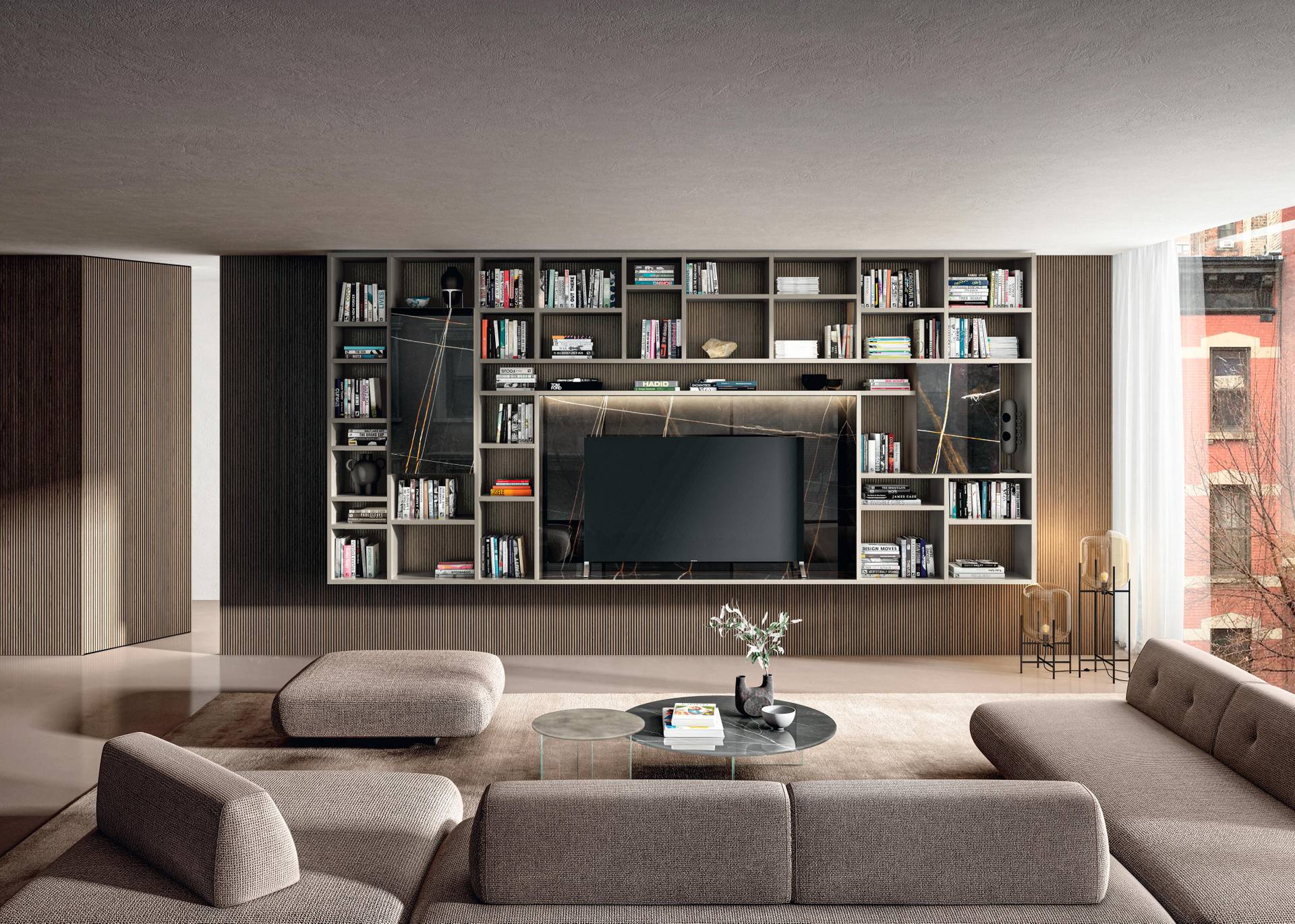 suspended TV wall unit | 30mm Wall Unit | LAGO suspended TV wall unit | 30mm Wall Unit | LAGO