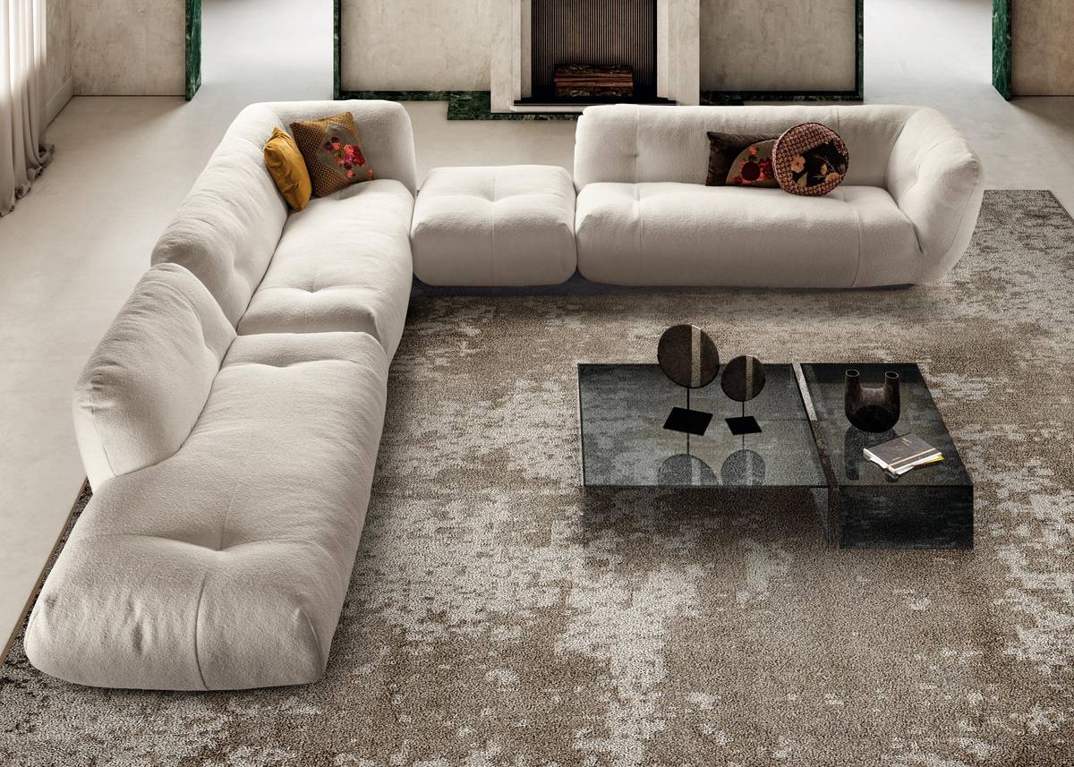 large white corner sofa | Happening Sofa | LAGO