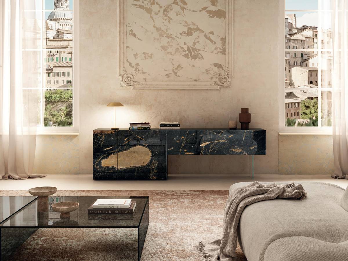 madia moderna in marmo xglass | Madia 36e8 | LAGO madia moderna in marmo xglass | Madia 36e8 | LAGO