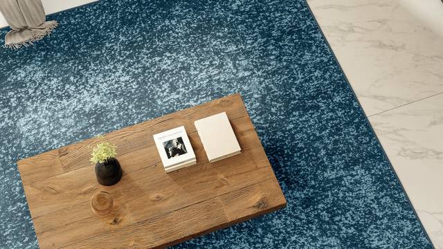 blue designer modern rug | Phos Rug | LAGO