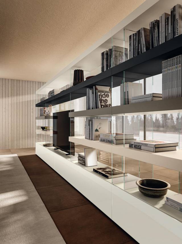 black and white wall system | Air Wall Unit | LAGO
