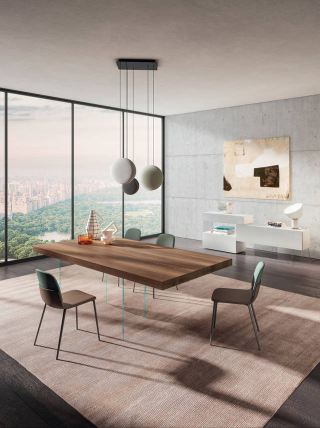 mesa de diseño moderno en madera | Mesa Air | LAGO