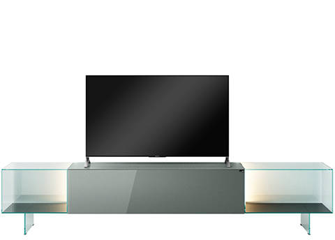 36e8 Glass Tv Unit 1407 | LAGO 