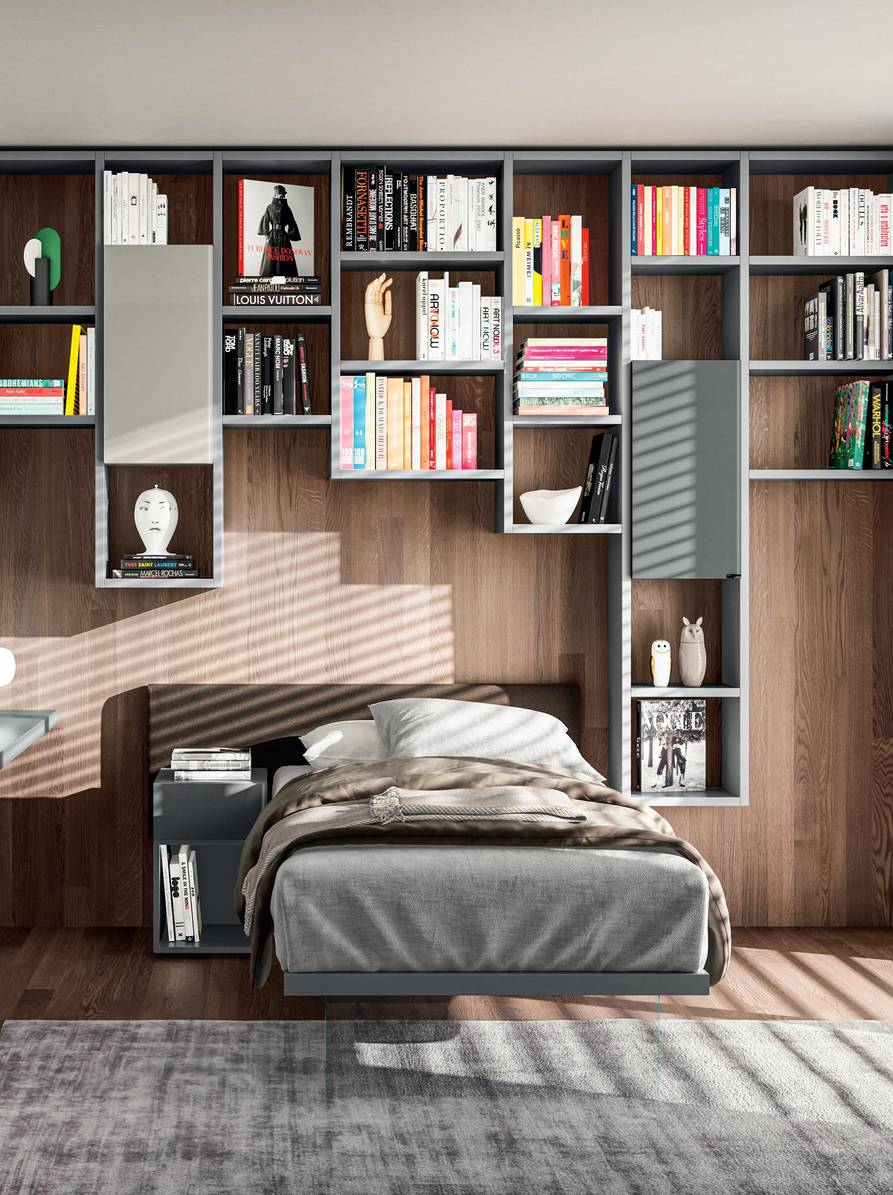 bridge design children’s bedroom with designer desk | Kids&Youg | LAGO bridge design children’s bedroom with designer desk | Kids&Youg | LAGO