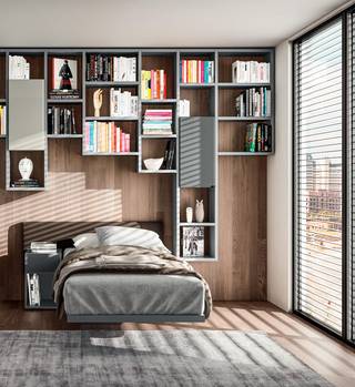 bridge design children’s bedroom with designer desk | Kids&Youg | LAGO bridge design children’s bedroom with designer desk | Kids&Youg | LAGO