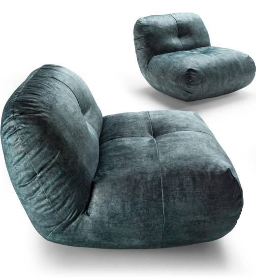 sillón cómodo sin reposabrazos verde | Sillon Happening | LAGO