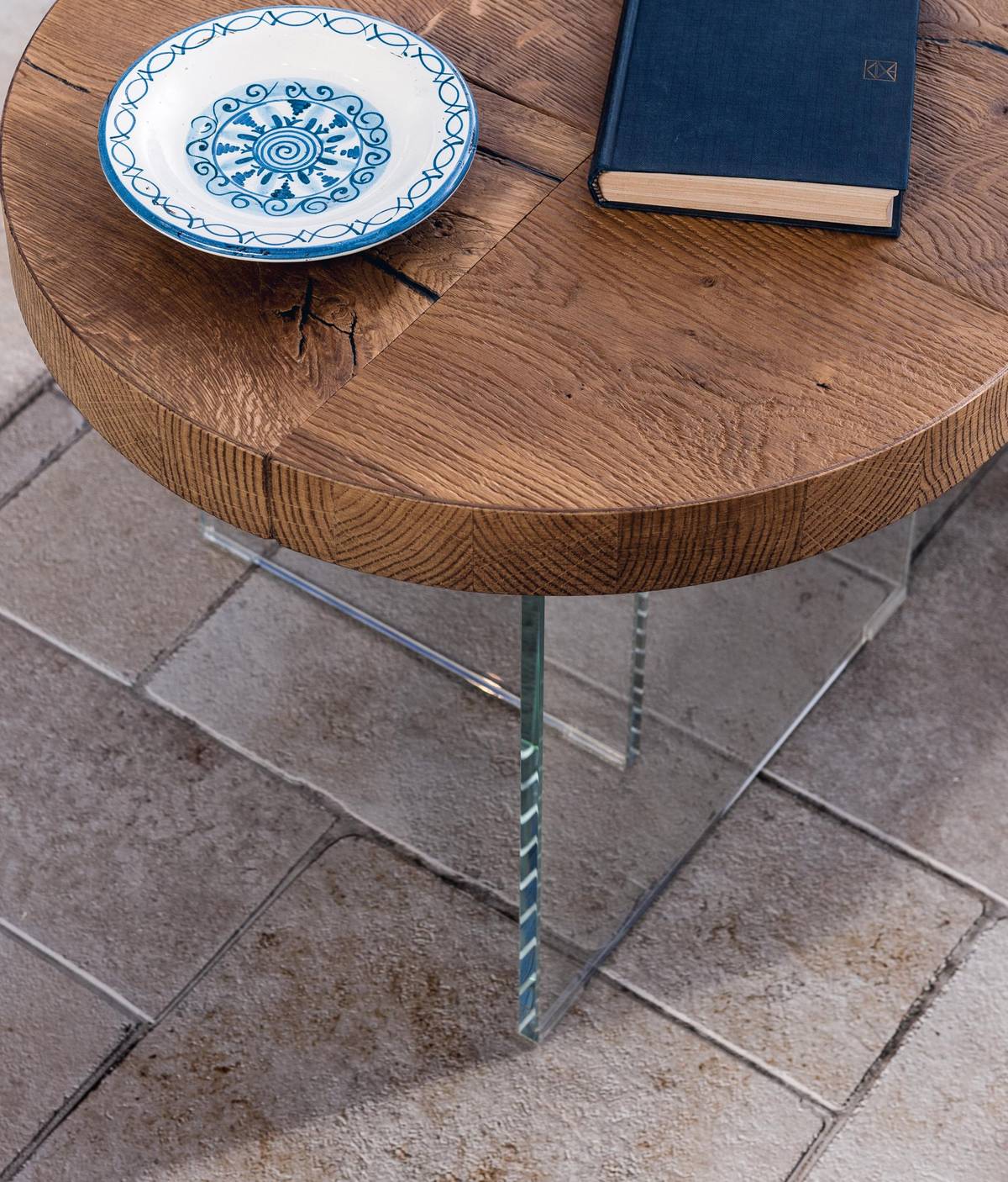 round wooden occasional table | Air Round Coffee Table | LAGO