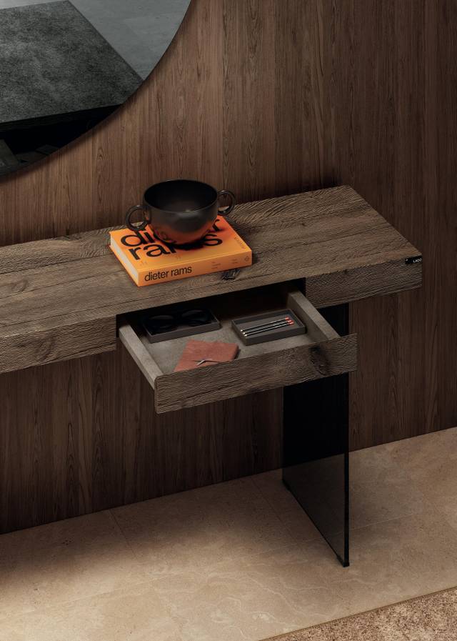 entrance console with drawer | Air Console| LAGO