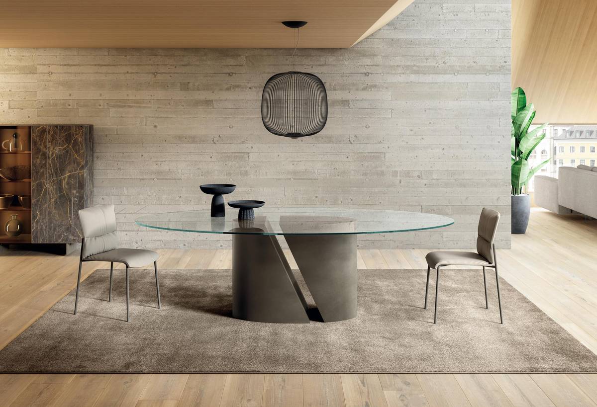 elegante sala da pranzo moderna | Tavolo Wadi | LAGO