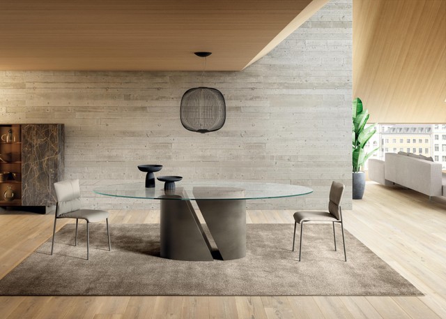 elegante sala da pranzo moderna | Tavolo Wadi | LAGO