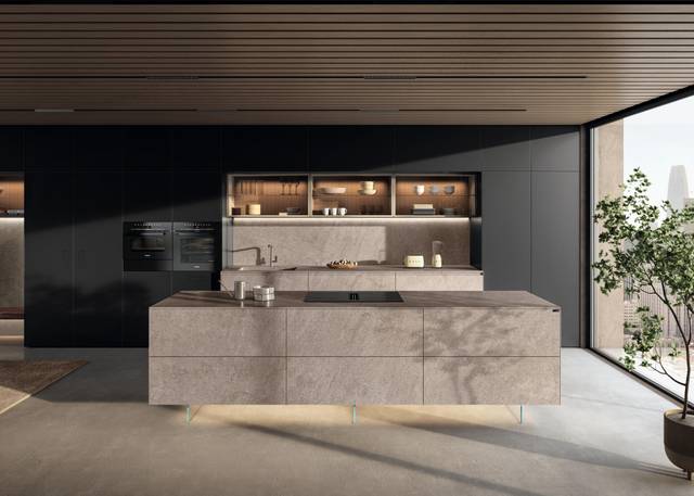 cocina isla completa | Cocina 36e8 Cut | LAGO