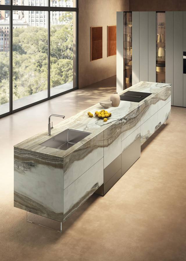 cucina ad isola con lavabo integrato | Cucina 36e8 | LAGO cucina ad isola con lavabo integrato | Cucina 36e8 | LAGO