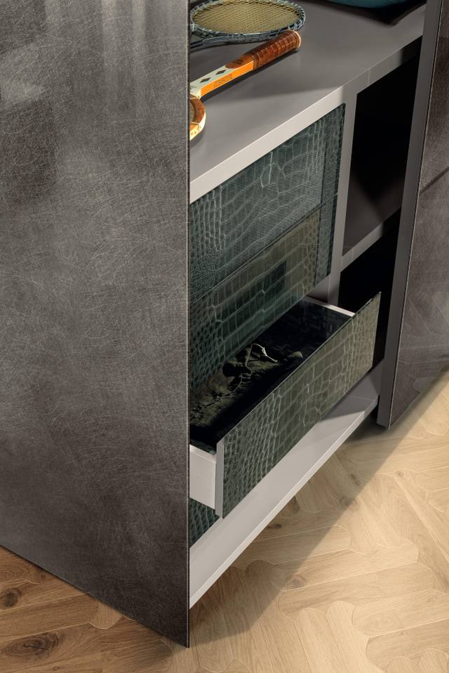 armoire coulissant avec tiroirs | Armoire N.O.W. Quick Sliding | LAGO