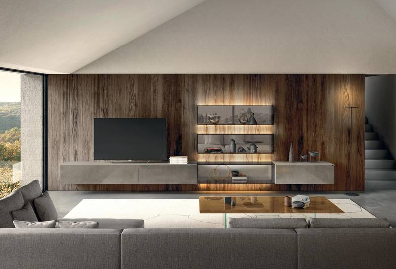 Modern design living room furniture | 36e8 Wall Unit | LAGO Modern design living room furniture | 36e8 Wall Unit | LAGO