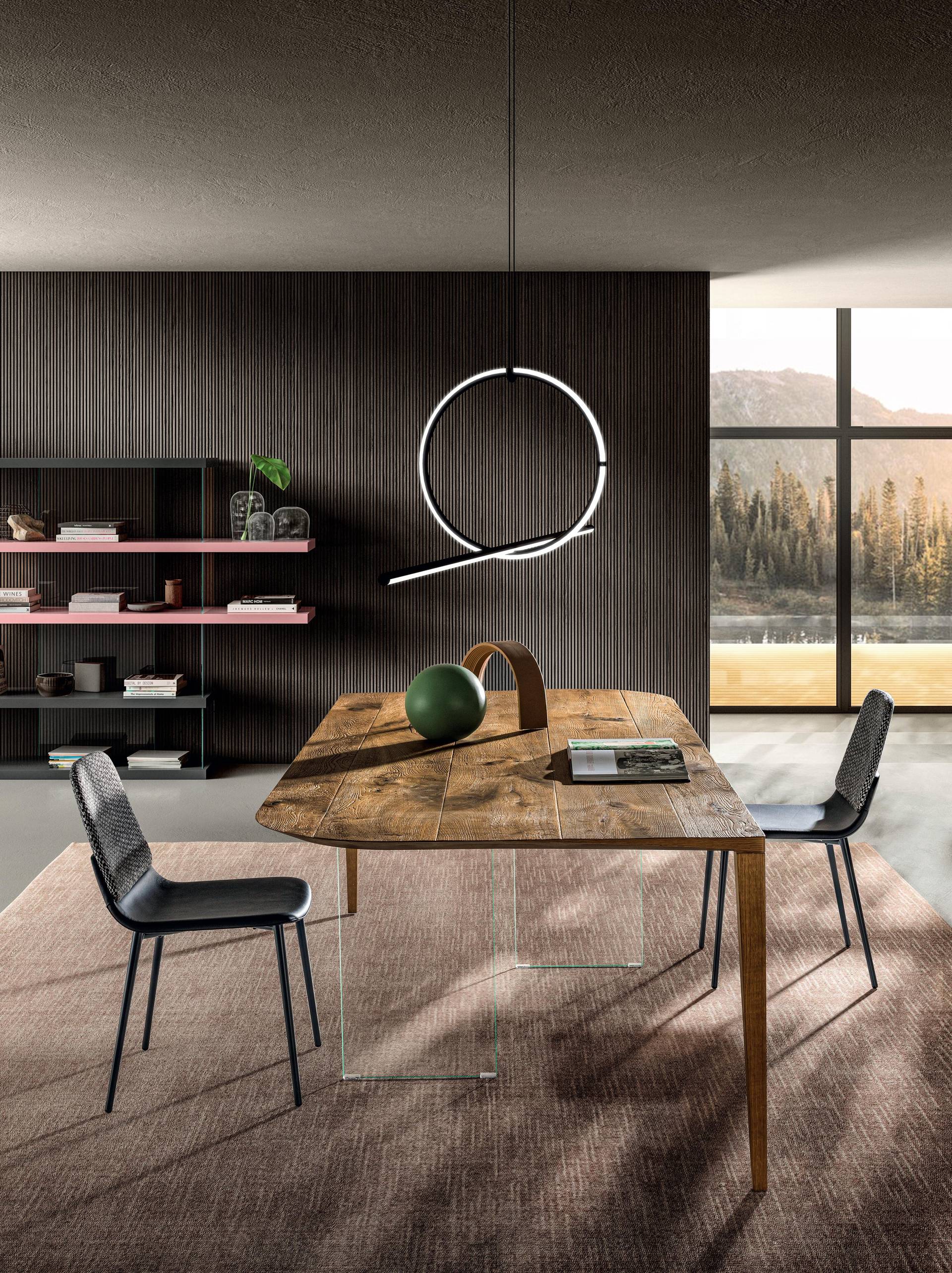 mesa simétrica en madera clara | Mesa P&J | LAGO mesa simétrica en madera clara | Mesa P&J | LAGO