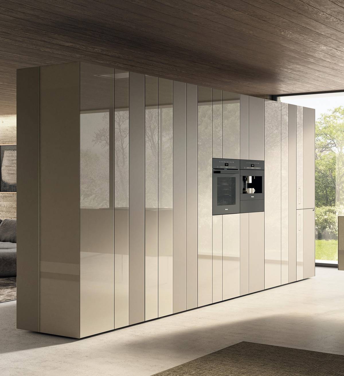 dispensa in vetro per cucina | Cucina 36e8 | LAGO dispensa in vetro per cucina | Cucina 36e8 | LAGO