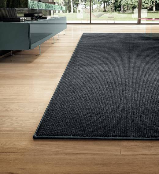 tappeto scuro di design | Tappeto Kaya | LAGO