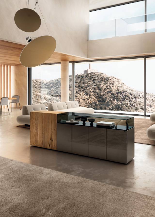 wooden glass sideboard | 36e8 Glass Sideboard | LAGO wooden glass sideboard | 36e8 Glass Sideboard | LAGO