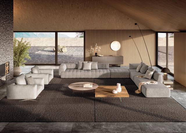 large living room fabric sofa | Hero Sofa | LAGO