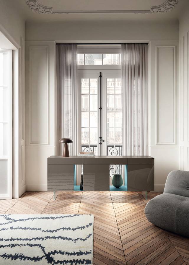 buffet moderne beige pour salle à manger | Buffet 36e8 | LAGO