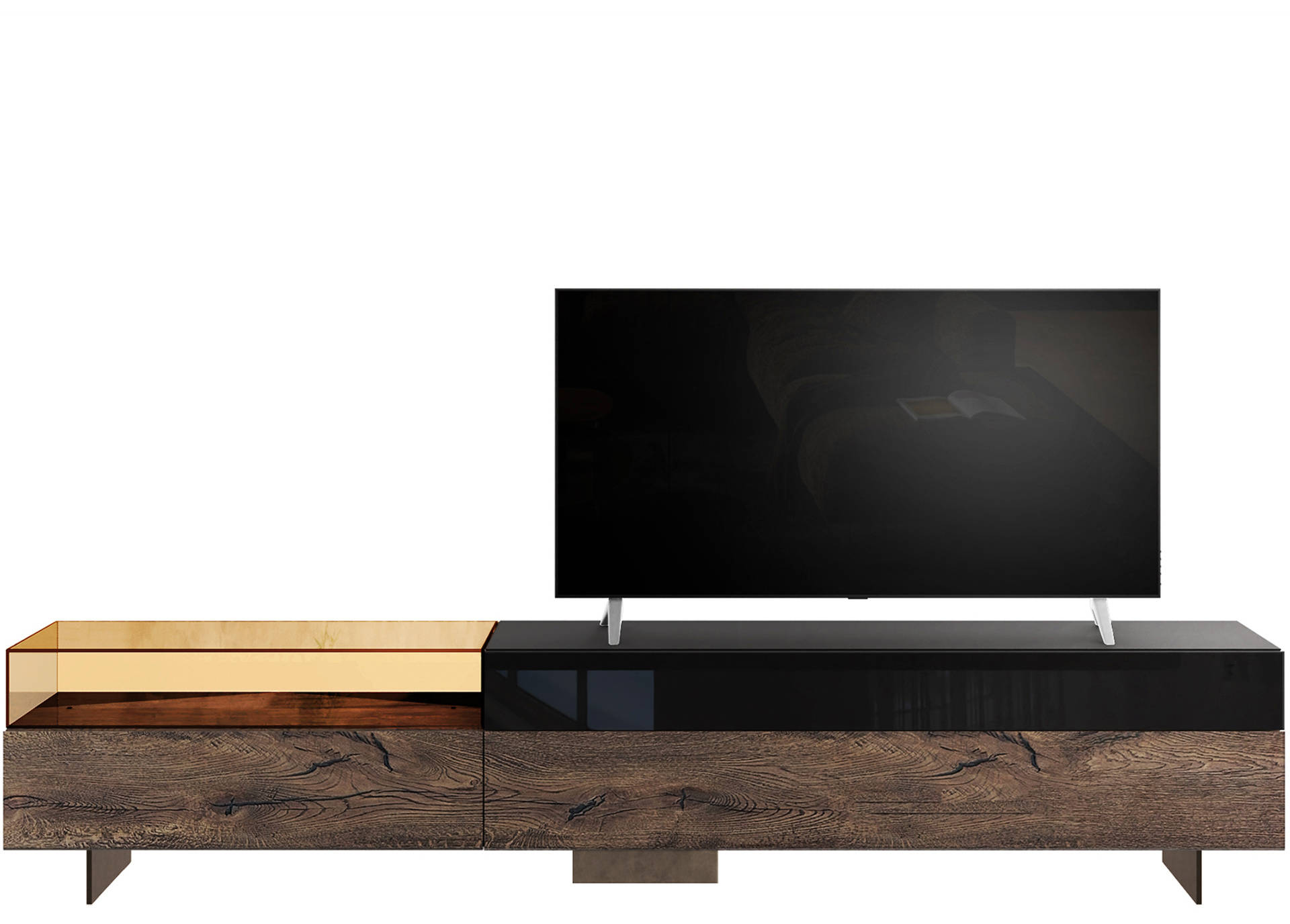 36e8 Glass Tv Unit 2149-1 | LAGO
