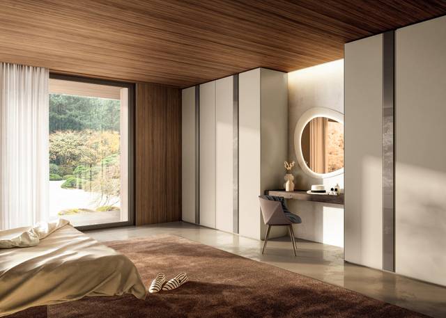 modern bedroom wardrobe | Groove Wardrobe | LAGO modern bedroom wardrobe | Groove Wardrobe | LAGO