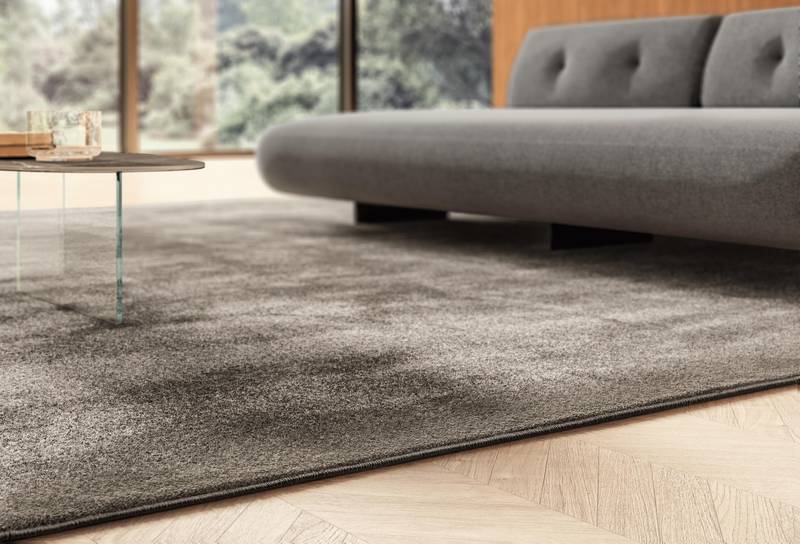 Living room with modern rugs | Pulse Rug | LAGO Living room with modern rugs | Pulse Rug | LAGO