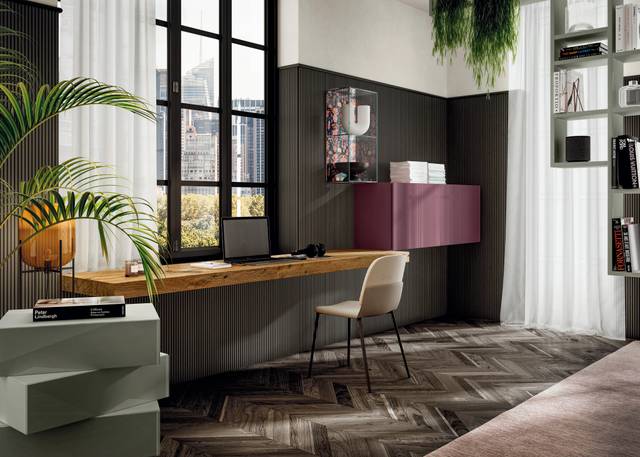 escritorio en madera despacho| Home Office | LAGO