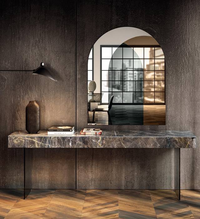 Design dining room with modern console | Console Materia | LAGO