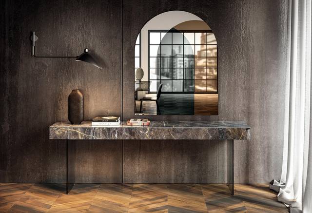 Comedor de diseño con consola moderna | Consola Materia | LAGO Comedor de diseño con consola moderna | Consola Materia | LAGO