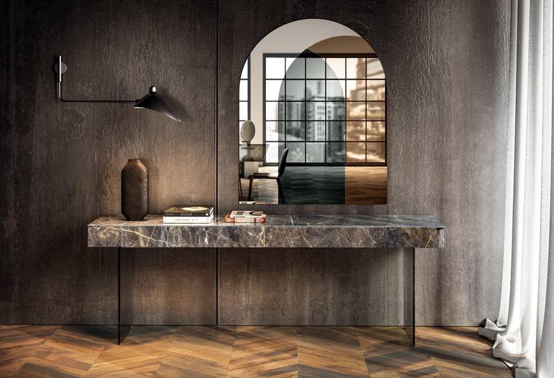 Comedor de diseño con consola moderna | Consola Materia | LAGO Comedor de diseño con consola moderna | Consola Materia | LAGO