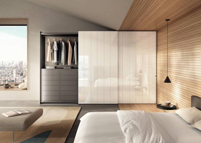 armoire portes coulissantes avec tiroirs | Armoire N.O.W. Sliding | LAGO