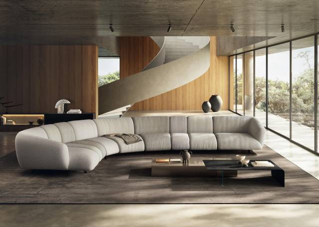 grand canapé d'angle | Canapé Not Only White | LAGO