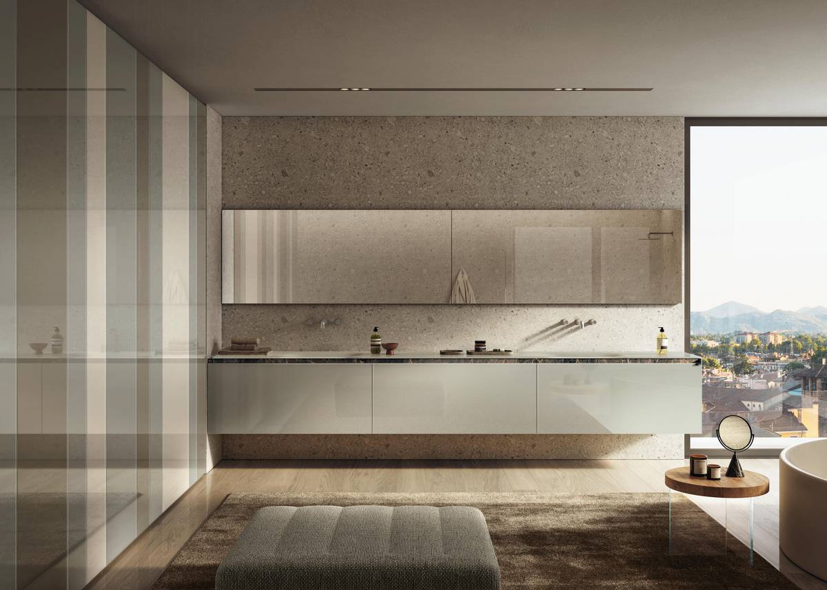 bagno con completo con doppio lavandino | Lavabo 36e8 | LAGO bagno con completo con doppio lavandino | Lavabo 36e8 | LAGO